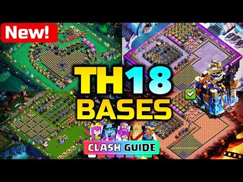 New! TH18 Progress Base and Showcase Base with Link! COC TH18 Funny Troll Base 2025 [Walls-only]