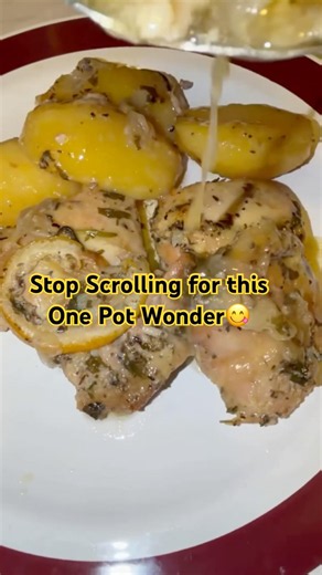 One pot wonder for dinner! #homemadefood #easyrecipe #italianfood #recipe #food #chicken