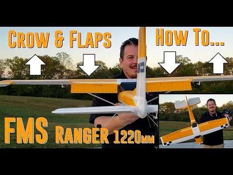 FMS - Ranger PNP - 1220mm - Flaps + Crow Mod, Radio Setup, & Flights