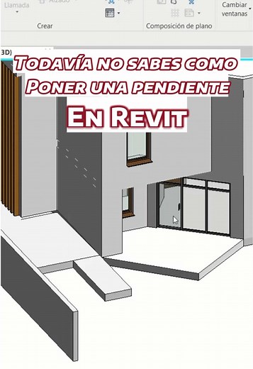 En este tutorial rápido te enseño cómo aplicar una pendiente a un suelo en Revit usando la herramienta de flecha de pendiente. Ideal para rampas, cubiertas inclinadas o drenajes. Solo necesitas editar el contorno, dibujar la flecha y definir el desnivel. ¿Ya conocías esta herramienta? Déjamelo en los comentarios.