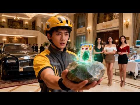 [Multi SUB] ｜外卖员在相亲时意外获得与物品对话的超能力，先是靠听刮刮乐心声中得百万大奖，又在原石市场凭借异能低价淘得极品翡翠，轻松入账亿万！#剧能充电站 #MiniDrama#精彩大陆短剧