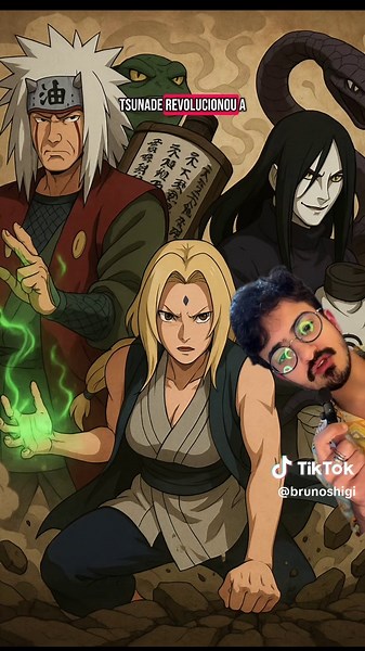 Os Três Sannin: Lendas que Mudaram o Mundo Ninja