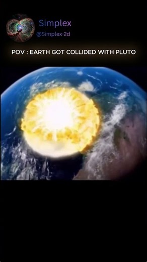 What If Earth & Pluto Collided !!