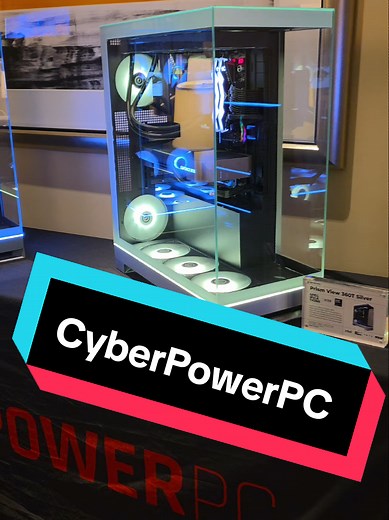 The @CyberPowerPC Prism View 360T PC Cases at #CES2026 | Pc Cases