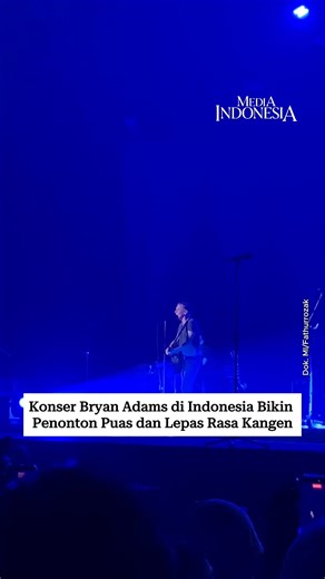 Media Indonesia on Instagram: "Persona @bryanadams Bikin Terpukau! Rocker asal Kanada, Bryan Adams membuat para fans di Indonesia bisa melepas rasa kangen mereka. Tampil dalam konser bertajuk Bryan Adams Roll With The Punches, Adams tampil di Beach City International Stadium, Ancol, Jakarta Utata, pada Selasa malam (3/2). Dipromotori oleh @rajawaliindonesia, Adams setidakanya membawakan sekitar 26 lagu. Penampilannya dibuka oleh Ronny Parulian dan Ari Lasso. Para penonton pun puas dengan penampi