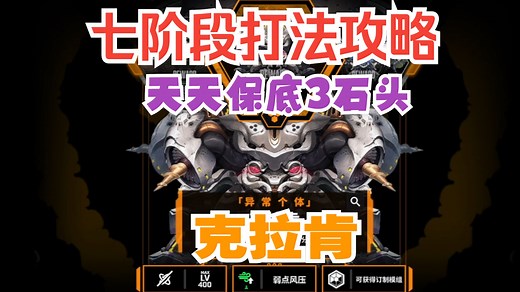 【NIKKE】异常拦截克拉肯7阶段打法攻略教学，全细节解说助你拿满奖励！