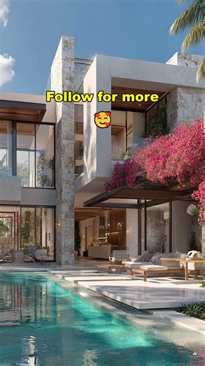 Beautiful House #064 - Modern Tropical Oasis With Infinity Pool Dreams!