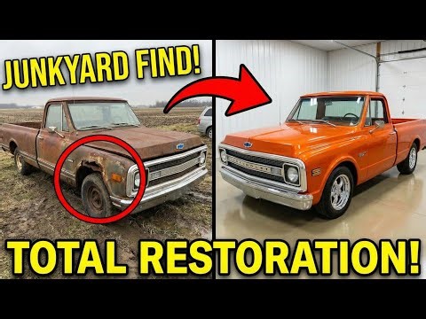 1970 Chevrolet C10 Pickup Full Restoration | Abandoned Classic Truck Rebuilt From Rust