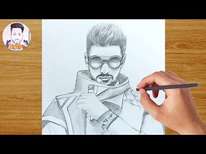 How to Draw DJ Alok step by step || free fire DJ Alok drawing || Art video