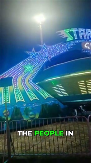 Starship 4000 spins you out of control #amusementpark #shorts