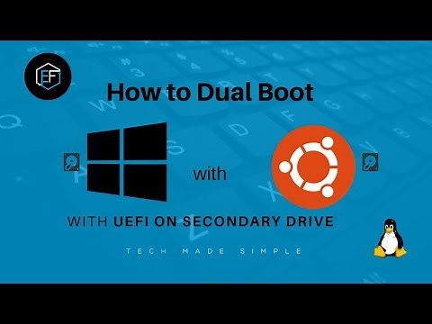 How to dual boot Ubuntu 19.10 and Windows 10 on UEFI from a secondary drive (install and removal)