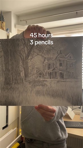 Stunning Pencil Drawing Process: 45 Hours Captured