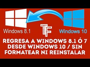 🤩How to Revert from Windows 10 to Windows 8.1 or 7 | Easy, Fast, and Without Formatting | 💯EFFECT...