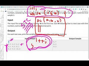 Session 8 (Part 2 of 2): Loop Related Problems and Handling Multiple Input