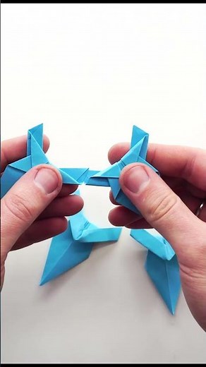 Cómo hacer una estrella ninja de papel - origami
