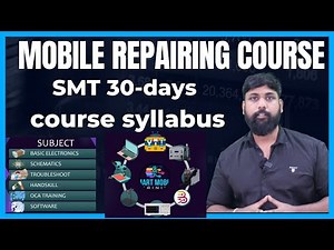 How to learn mobile repairing course - Smart Mobile training institute; Mobile repairing course