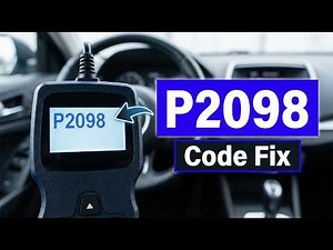 How To Fix P2098 Code - Post Catalyst Fuel Trim System Bank Two Lean