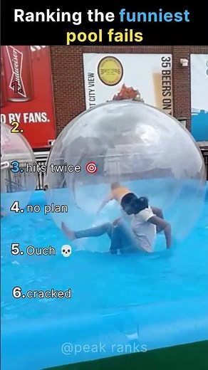 Ranking the Funniest Pool Fails 😂💦🔥