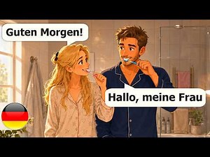 25 Minutes of Daily German Dialogues for beginners (A1-A2) | My Daily Routine