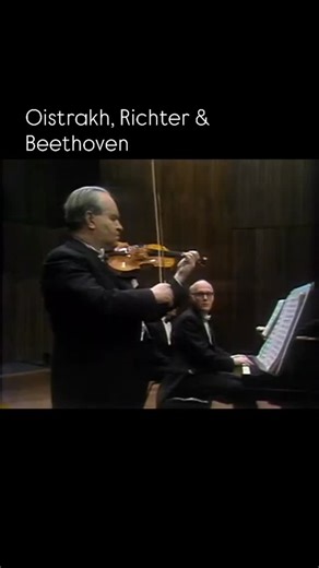 1.7K views · 1.3K reactions | Beethoven - Adagio from Sonata for Violin and Piano No.6 in A major, Op.30, No.1 David Oistrakh, violin Sviatoslav Richter, piano #beethoven ##davidoistrakh #sviatoslavrichter | History of Music | Facebook