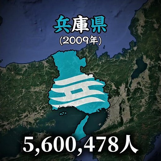 各都道府県の全盛期人口