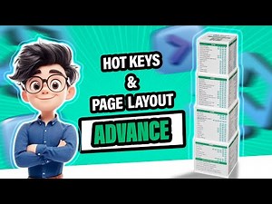 Tutorial 12 - Advance: Hot keys & page layout- Shortcut Cubes for Microsoft Excel