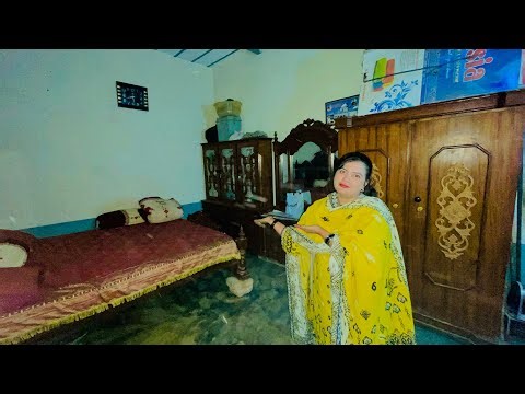 ASMR long nails with room tour