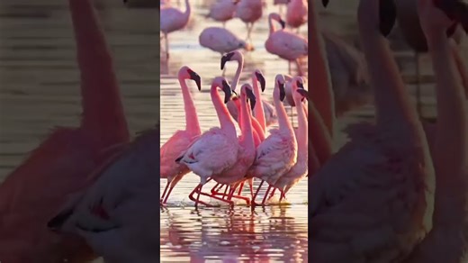 Dancing Flamingos—Grace in Motion