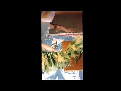 Tutorial: How to make a Hip Hei (Tahitian Dancing Hip Belt) Part 1