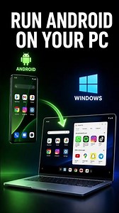 How to Run Android Apps on Windows PC 📱💻 | #android #windows #emulator