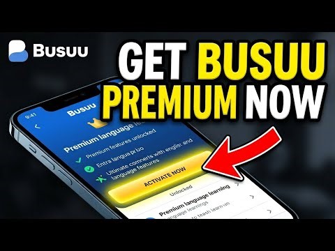 How to Activate Busuu Premium Features - Quick Tutorial
