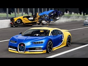 Realistic Racing Crashes #56 | BeamNG Drive