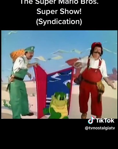The Super Mario Bros. Super Show! is an American live-action/animated television series created by Andy Heyward. The show aired from 1989 - 1990. #thesupermariobrossupershow #mariotvshow