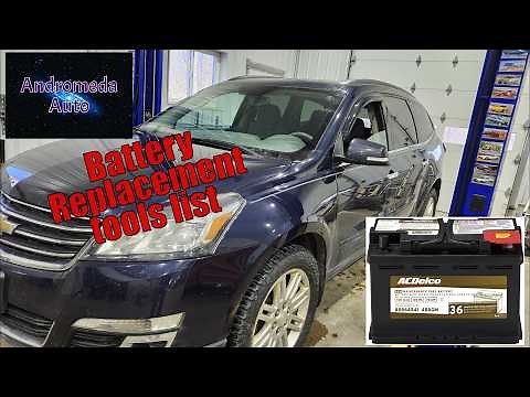 Chevy Traverse Battery Location & Replacement (2009–2017 Hidden Battery Access & Install)