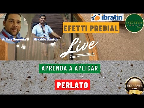 Aprenda a Aplicar as Texturas Ibratin: Efetti Predial e Perlato - Live 06/05/2020