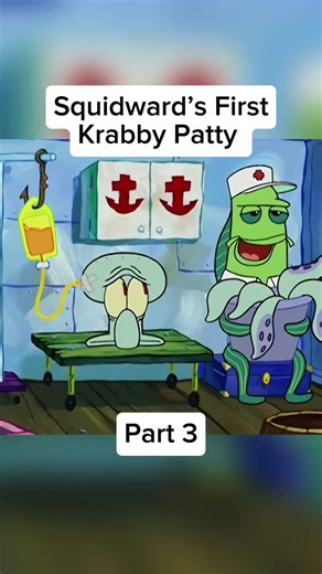 Squidward's First Krabby Patty Experience - Part 3