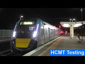 New High Capacity Metro Train HCMT Testing at Laverton - Metro Trains Melbourne