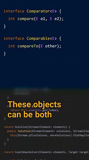 What is the difference between Comparator and Comparable? - Cracking the Java Coding Interview