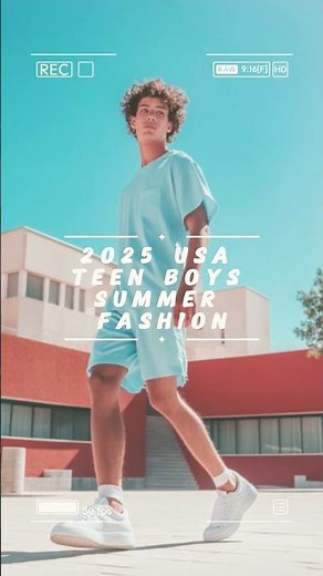 2025 USA Teen Boys' Summer Fashion Trends That Will Blow Your Mind!