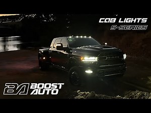 Boost Auto S Series Cab Lights Installed!! **Complete Walk through**