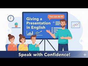 How to Give a Presentation in English – Step-by-Step Lesson | English Podcast