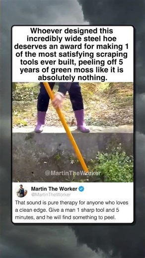 THE MOST SATISFYING YARD TOOL EVER MADE