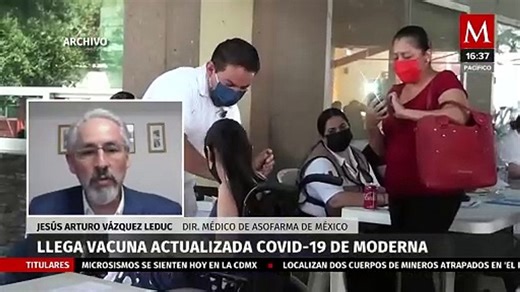 Vacunas actualizadas covid-19 de Moderna llegarán a México a través de Asofarma