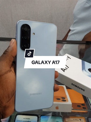 SAMSUNG GALAXY A17 AVAILABLE... Samsung Galaxy A17 4G Key Features RAM: 4GB, 6GB, 8GB Internal Storage: 128GB, 256GB Display: 6.7-inch, Super AMOLED Operating System: Android 15, up to 6 major upgrades, One UI 7 Chipset: MediaTek Helio G99 (6nm) processor Camera: 13MP front; 50MP 2MP main camera Connectivity: 4G, Bluetooth 5.3, NFC, GPS, Wi-Fi Colorways: Blue Black, Light Gray, Light BLUE #samsung #phonesandaccessories #creatorsearchinsight #price #a17