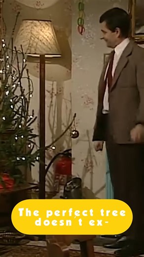 Nothing can stand in the way of Mr Bean and his Christmas tree! 🎄#mrbean #funnyreels #christmas | Mr Bean