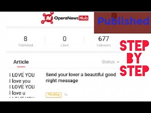 How To Post On Opera News Hub Without Rejection