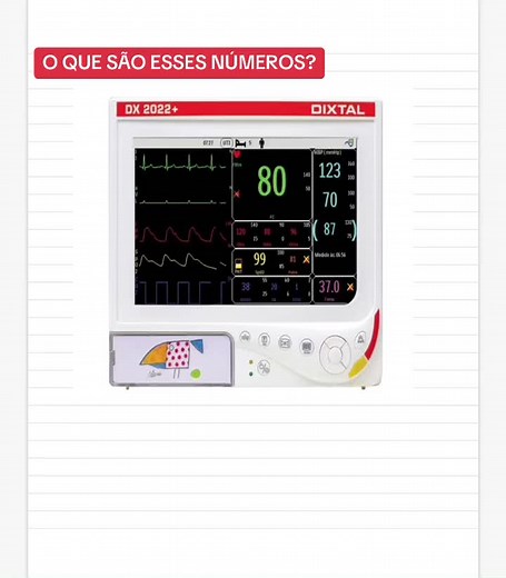Entendendo os Números do Monitor Multiparamétrico na Enfermagem