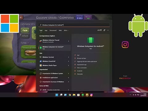 Come installare apk Android su Windows 11