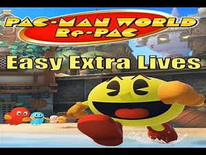 Easy way of getting extra lives in Pac-Man World Re-Pac.