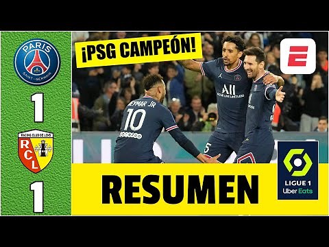 Con un GOLAZO de MESSI, el PSG se consagra CAMPEÓN EN FRANCIA. La gente los ABUCHEÓ | Ligue 1